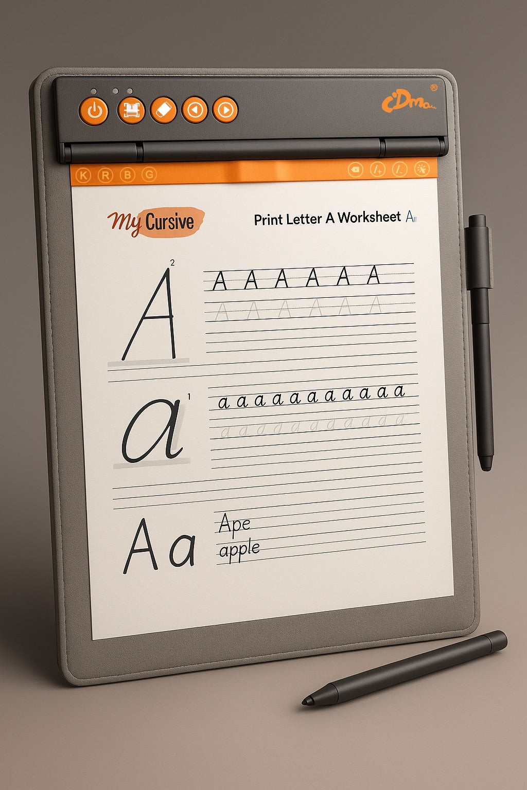 Smart Handwritten Notebook iDma Gray Smart Handwriting Notebook for Education Students – iDma ...
